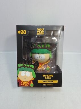 South Park Collection Elf King Kyle Vinyl Figure #28 Youtooz W/ Protector (A4)